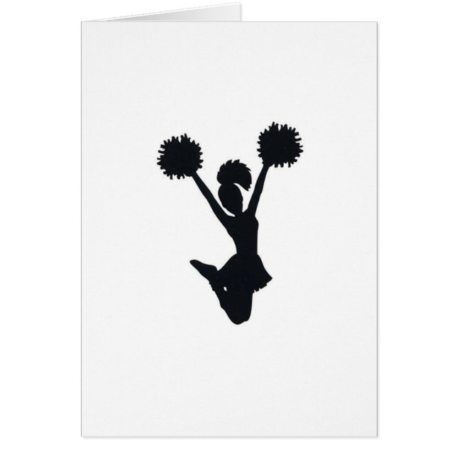 Cheerleader Silhouette (Voorkant)
