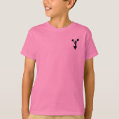 Cheerleader silhouette t-shirt (Voorkant)