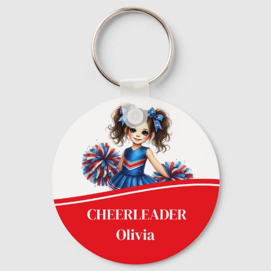 Cheerleader Sleutelhanger (Voorkant)