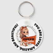 cheerleader-Sleutelhanger Sleutelhanger (Achterkant)