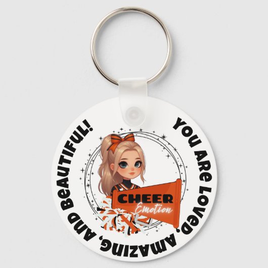 cheerleader-Sleutelhanger Sleutelhanger (Achterkant)