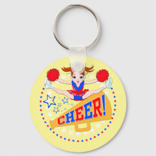 Cheerleader-sleutelring Sleutelhanger