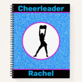 Cheerleader Sparkle Notitieboek (Voorkant)