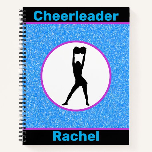 Cheerleader Sparkle Notitieboek (Voorkant)