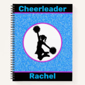 Cheerleader Sparkle Notitieboek (Voorkant)