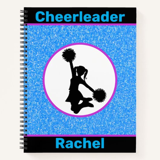 Cheerleader Sparkle Notitieboek (Voorkant)