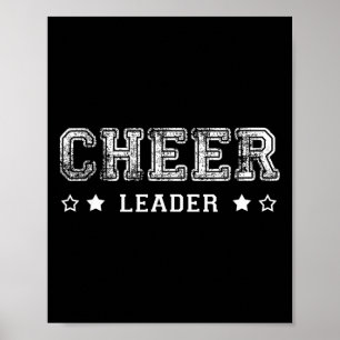 Cheerleader Spirit Team World Varsity All Star Cu Poster