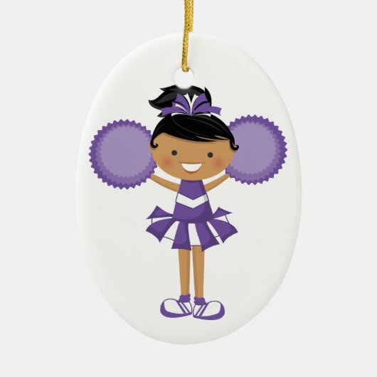 Cheerleader - SRF Keramisch Ornament (Voorkant)