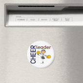 Cheerleader Stick Figuur Magneet (Insitu (Vaatwasser))