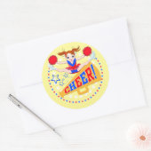 Cheerleader Sticker (Envelop)