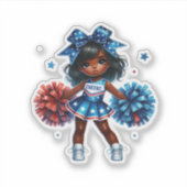 Cheerleader Sticker (Voorkant)