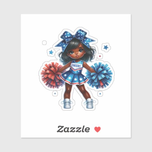 Cheerleader Sticker (Vel)