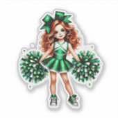 Cheerleader Sticker (Voorkant)