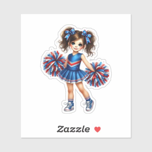 Cheerleader Sticker (Vel)