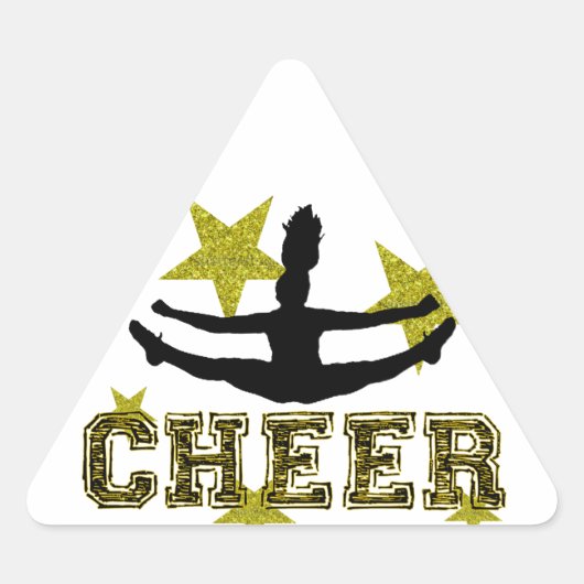 Cheerleader Sticker (Voorkant)