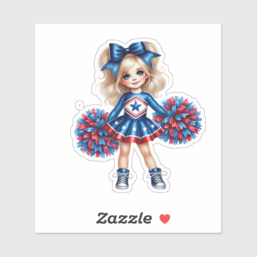 Cheerleader Sticker (Vel)