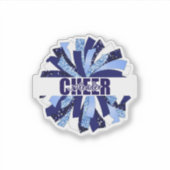 Cheerleader Sticker (Voorkant)
