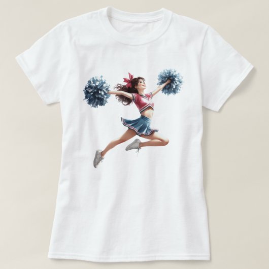 Cheerleader t-shirt (Design voorkant)