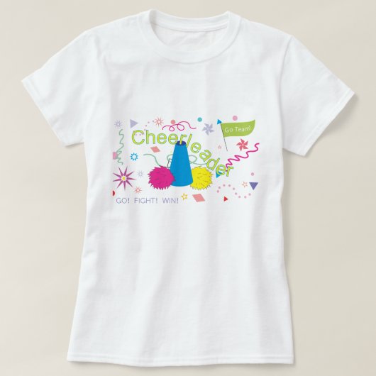 Cheerleader T-shirt (Design voorkant)