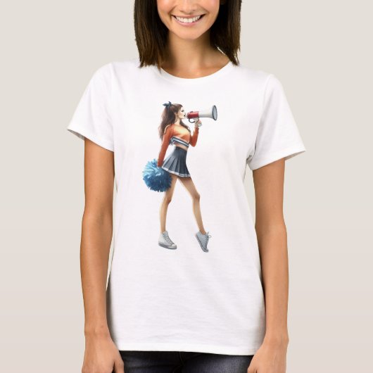 Cheerleader T-shirt (Voorkant)