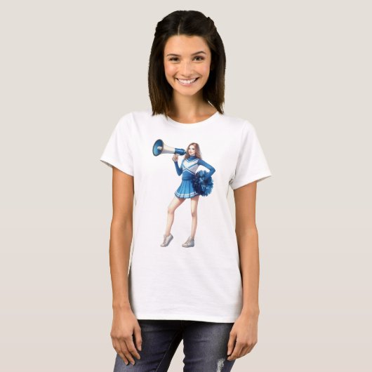 Cheerleader T-shirt (Voorkant volledig)