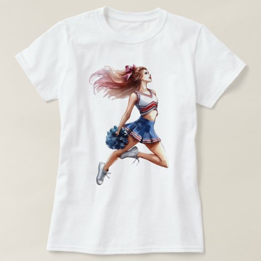 Cheerleader t-shirt (Design voorkant)