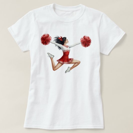 Cheerleader T-shirt (Design voorkant)