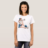 Cheerleader T-shirt (Voorkant volledig)