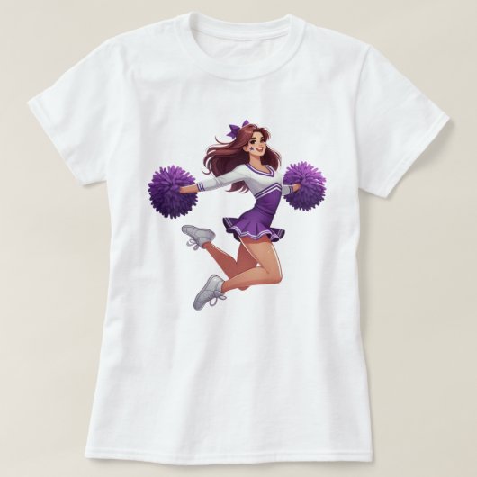 Cheerleader t-shirt (Design voorkant)