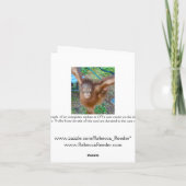 Cheerleader : Team Orangutan Kaart (Achterkant)