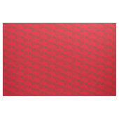 Cheerleader Team School Colors Brown & Red Stof (Fat Quarter)