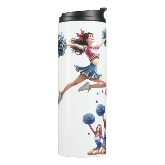 Cheerleader Thermosbeker (Gedraaid links)