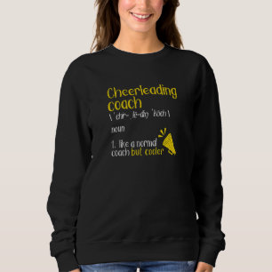 Cheerleader Trainer Coaches Cheerlead Coach Def Trui