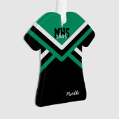 Cheerleader Uniform Acrylornaments Ornament (voorkant)