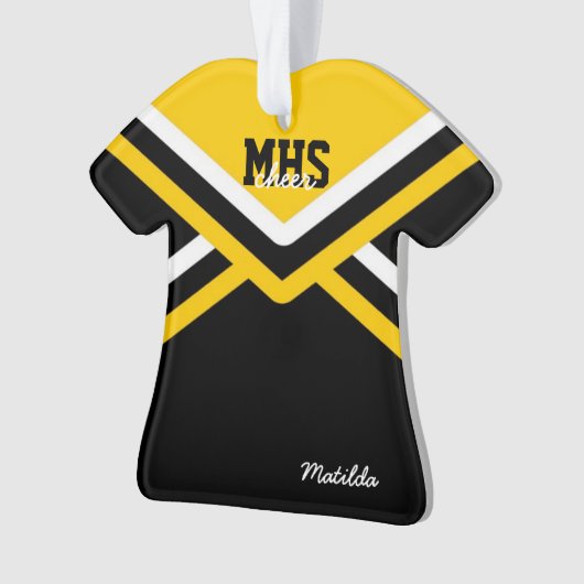 Cheerleader Uniform Acrylornaments Ornament (voorkant)
