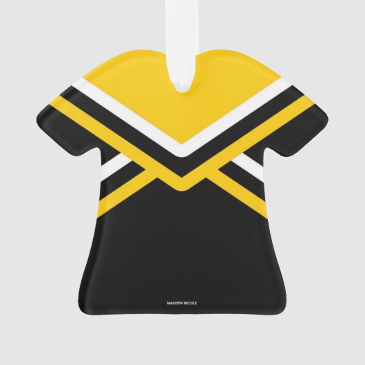Cheerleader Uniform Acrylornaments Ornament (achterkant)
