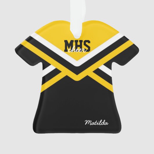 Cheerleader Uniform Acrylornaments Ornament (voorkant)