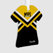 Cheerleader Uniform Acrylornaments Ornament (voorkant)
