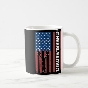 Cheerleader Usa Vlag Cheerleading Koffiemok