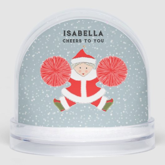 Cheerleader Vakantiegift Sneeuwbol (Voorkant)