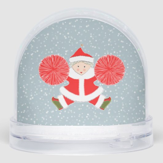 Cheerleader Vakantiegift Sneeuwbol (Achterkant)