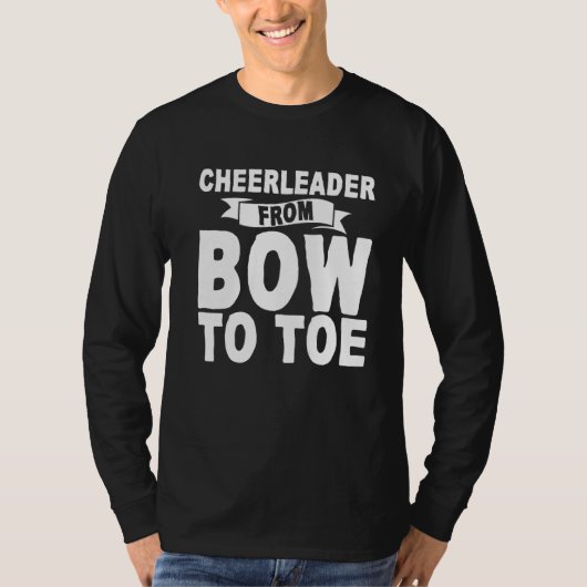 Cheerleader van Bow to Toe T-shirt (Voorkant)
