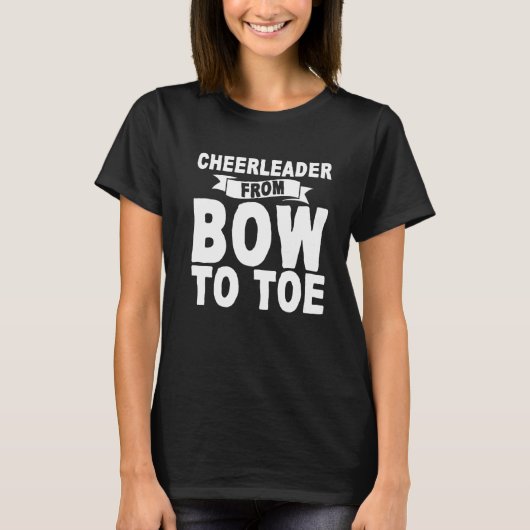 Cheerleader van Bow to Toe T-shirt (Voorkant)