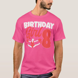 Cheerleader Verjaardag Cheer Meisje Schattig Cheer T-shirt