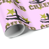 Cheerleader - verpakkingspapier cadeaupapier (Rol Hoek)
