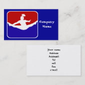 Cheerleader Visitekaartje (Voorkant / Achterkant)