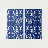 Cheerleader Wandkleed (Voorkant (horizontaal))