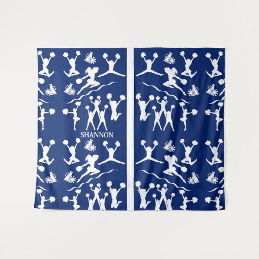 Cheerleader Wandkleed (Voorkant (horizontaal))