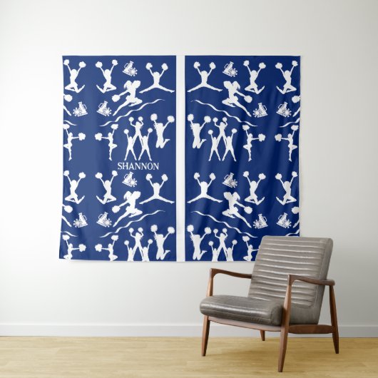 Cheerleader Wandkleed (In Situ (horizontaal))