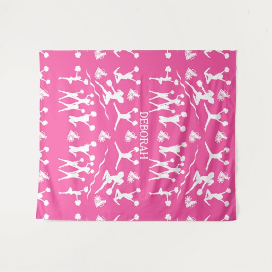 Cheerleader Wandkleed (Voorkant (horizontaal))